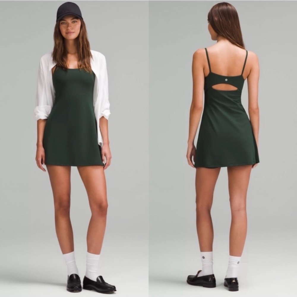 Lululemon align dress legacy green 6